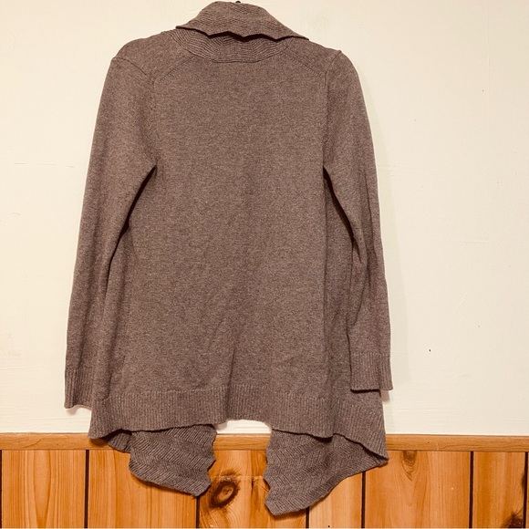 Banana Republic Brown Open Front Cardigan Sweater - Picture 3 of 5